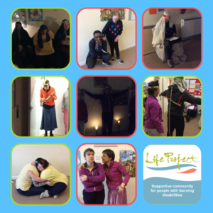 Collage of Photos of activities from our Day Services