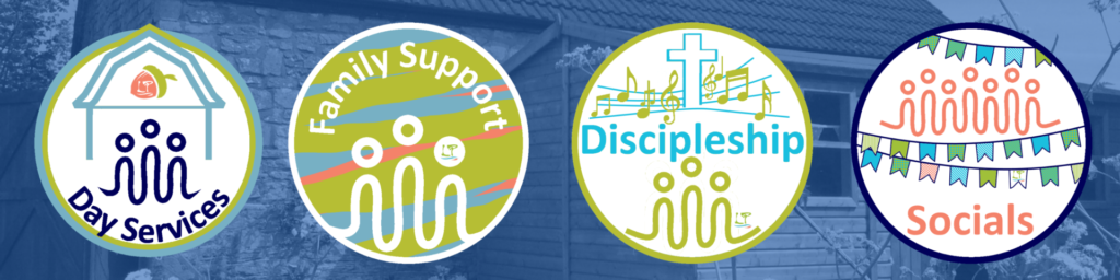 Life Project Logos - Day Services, Family Support, Discipleship, Socials 